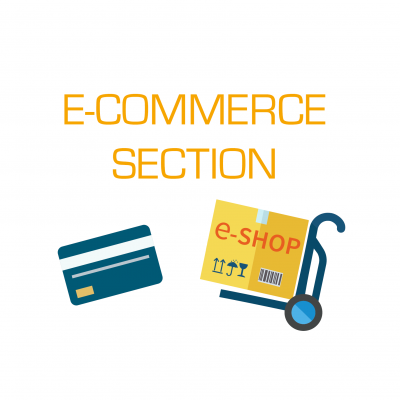 Section de e-commerce