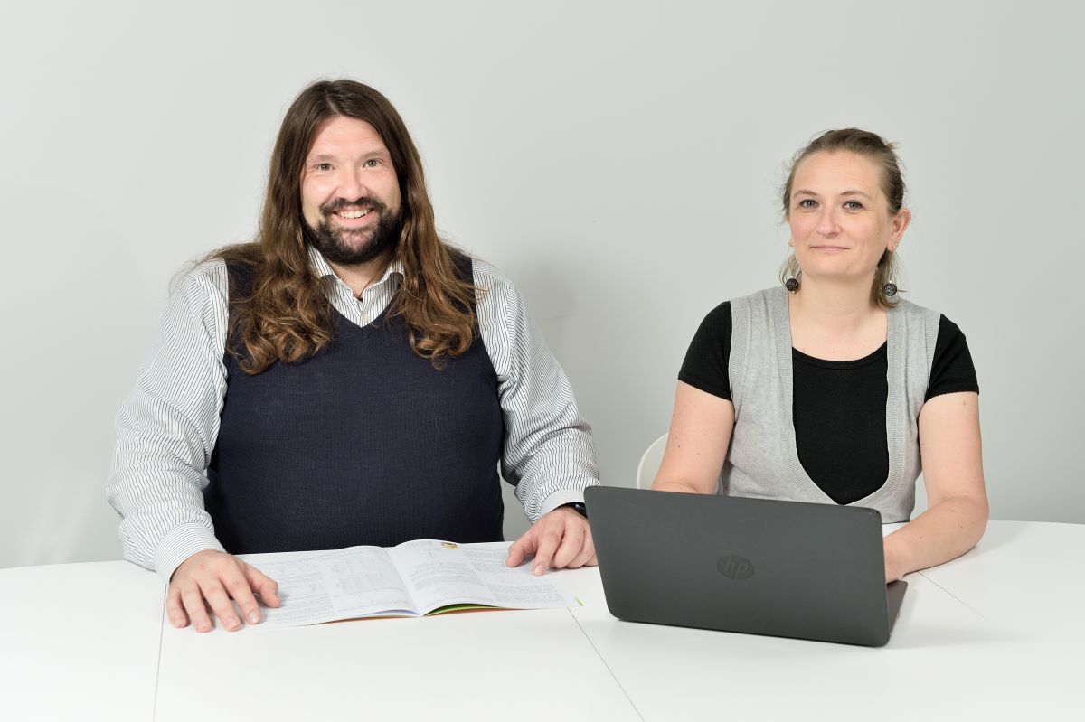 Ihr technisches Support Team - Dr. Steffen Happel and Dr. Aude Bombard