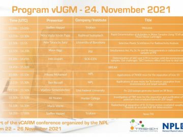 vUGM 2021 program online now!
We are very pleased to announce that the final program of our upcoming virtual Users Group Meeting is now online...