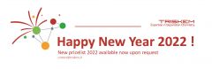 Happy New Year / 2022 pricelist