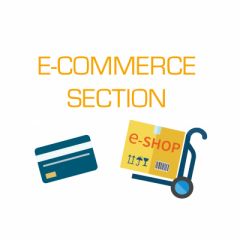 Section de e-commerce