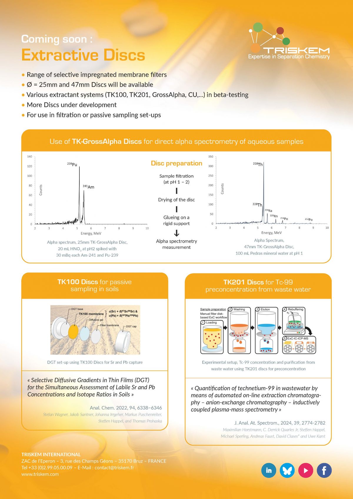 Flyer extractive Discs