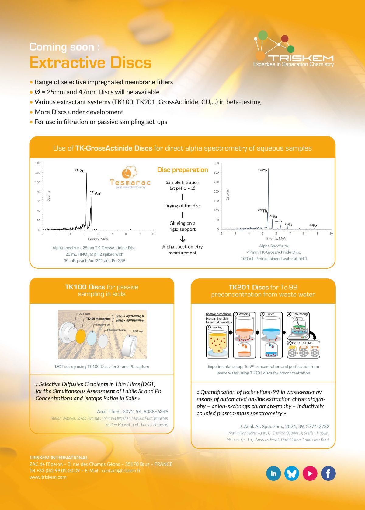 Flyer extractive Discs